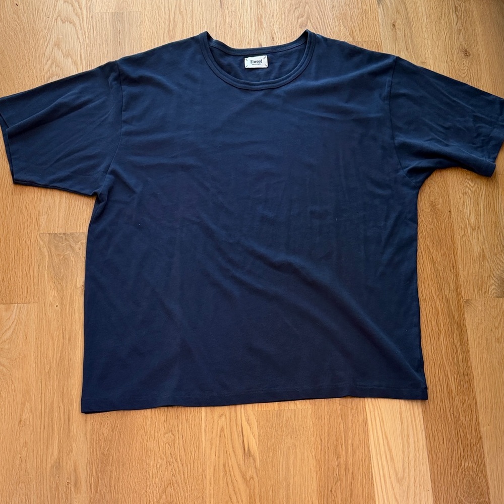 Men's Crew Neck T-Shirt - Navy